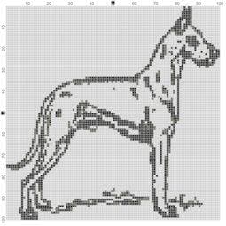 Great Dane Outline