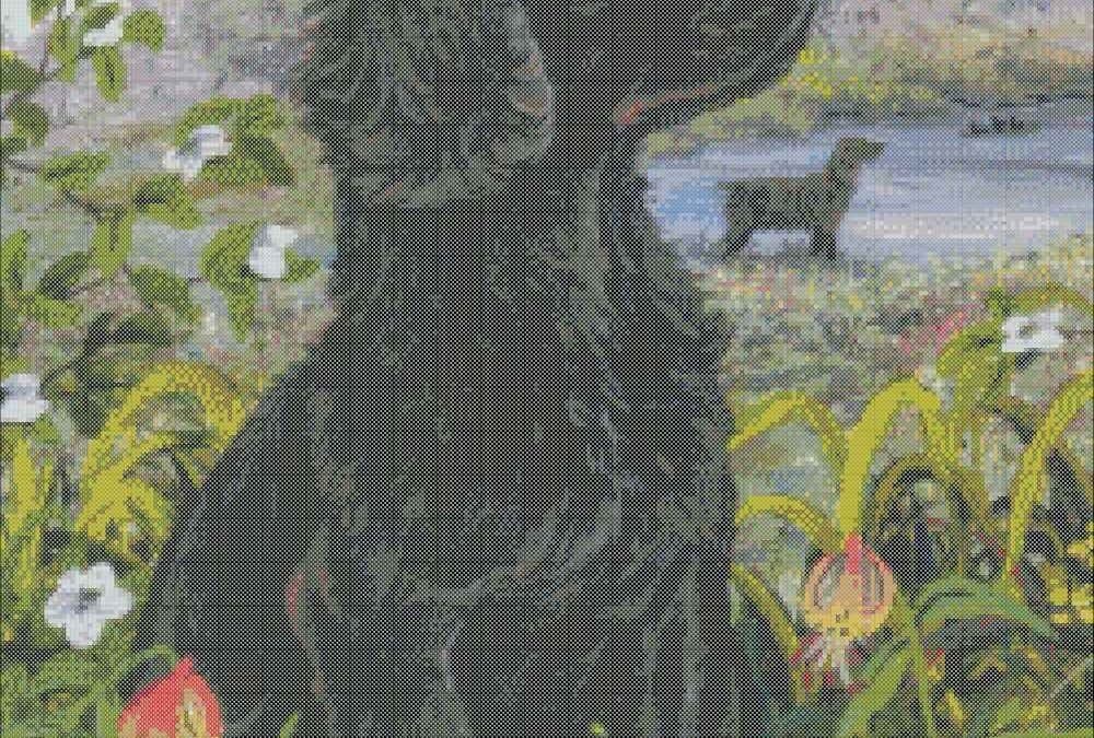 Boykin Spaniel Cross Stitch Chart