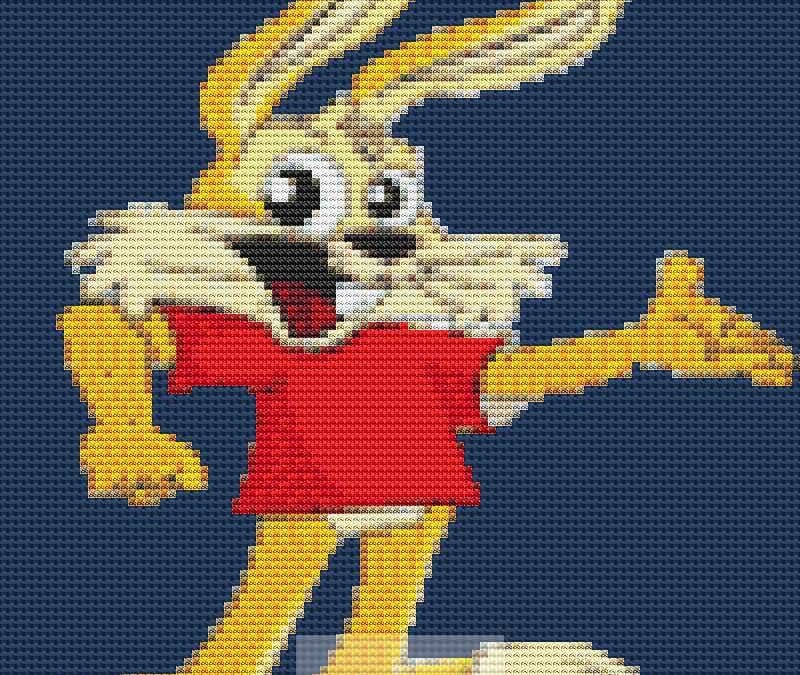 Rabbit Cross Stitch Chart