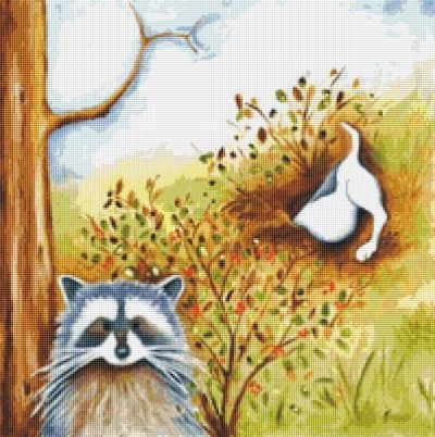 Silly Dog Cross Stitch