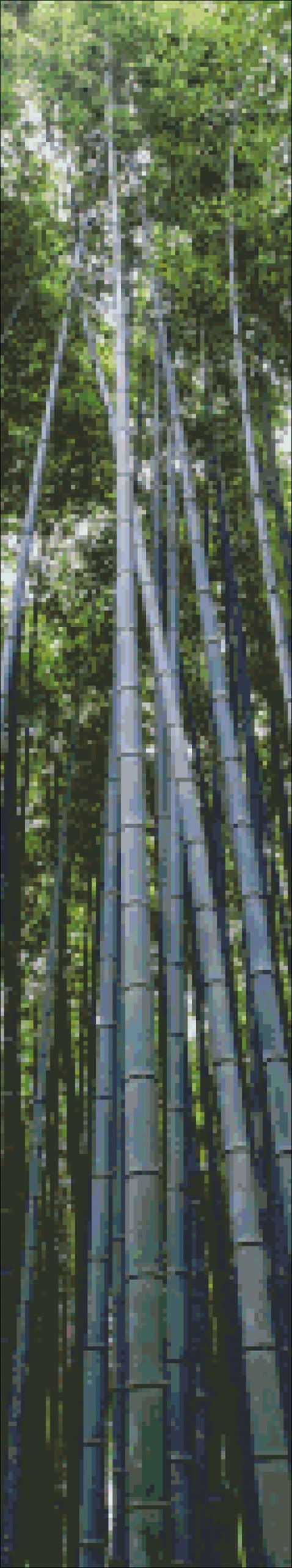Bamboo Stalk Bamboo Stalk Cross Stitch Chart