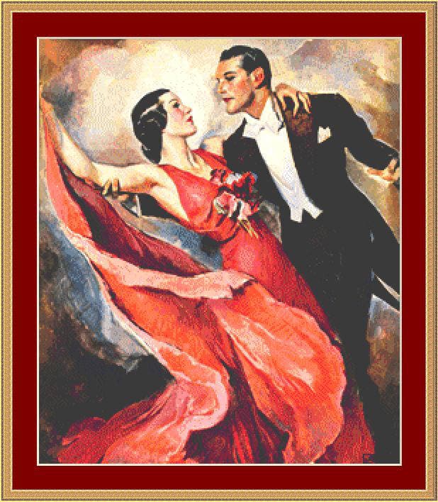 Class Dancing Cross Stitch Chart