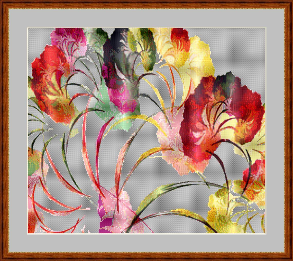 Flowers of Anderson Cross Stitch Flowers of Anderson Cross Stitch