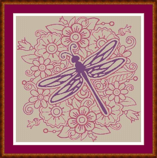 Dragonfly Mandala