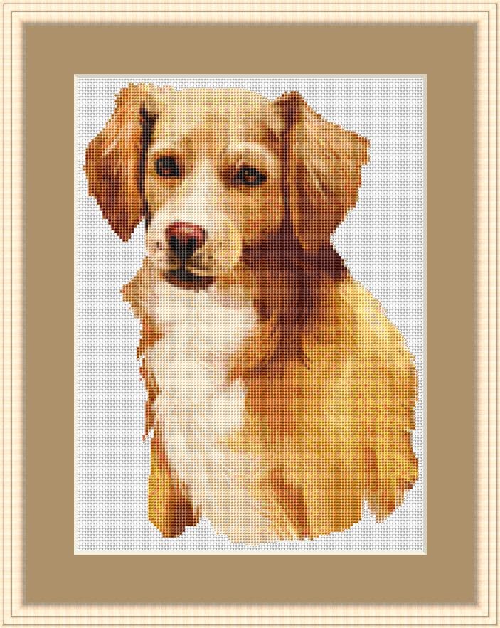 Alopekis Dog Cross Stitch Chart