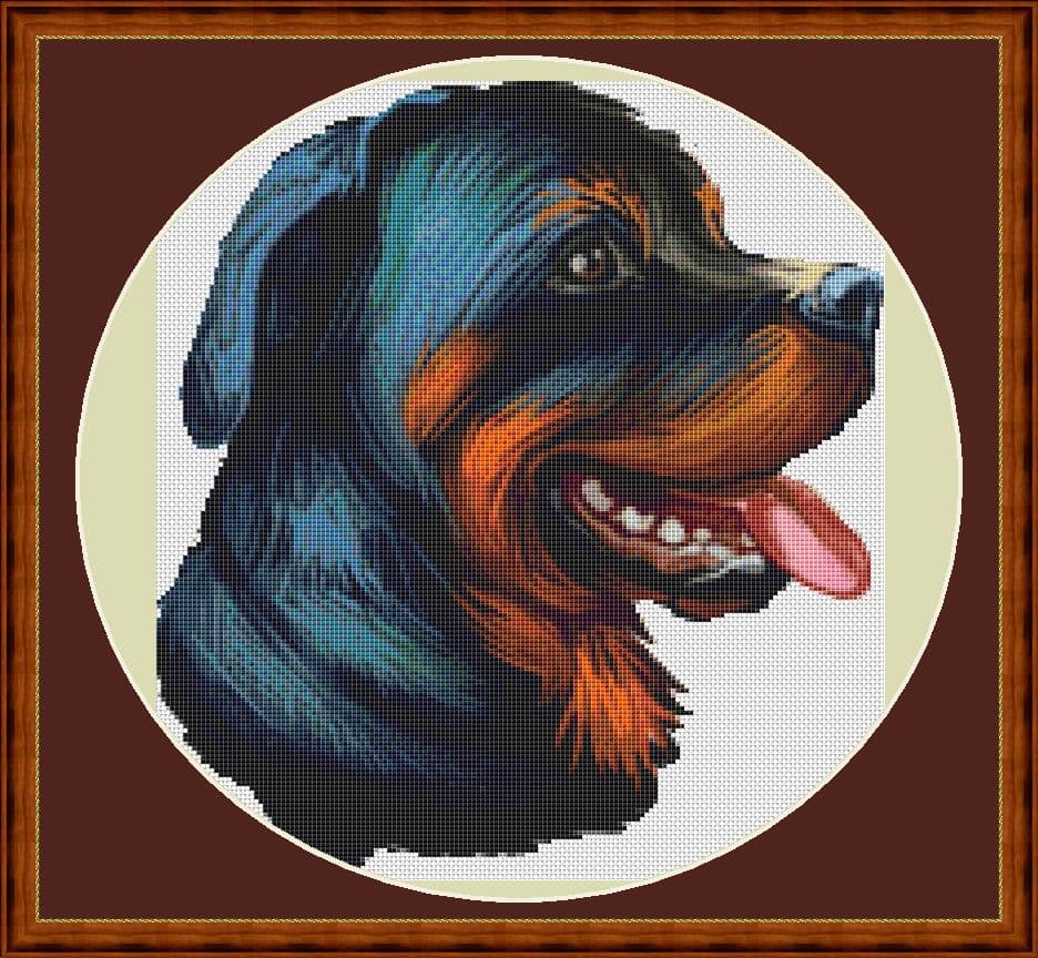 Rottweiller mockup