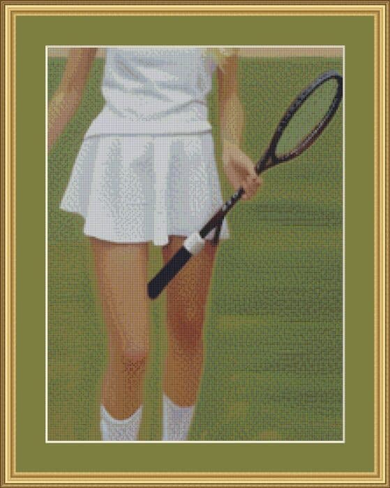 Tennis fit mockup