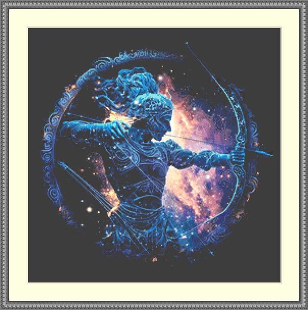Sagittarius mockup black