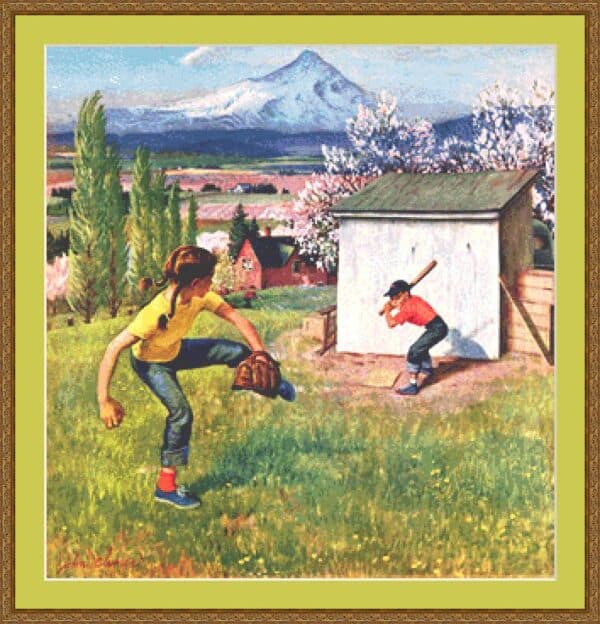 Backyard Ball Mockup