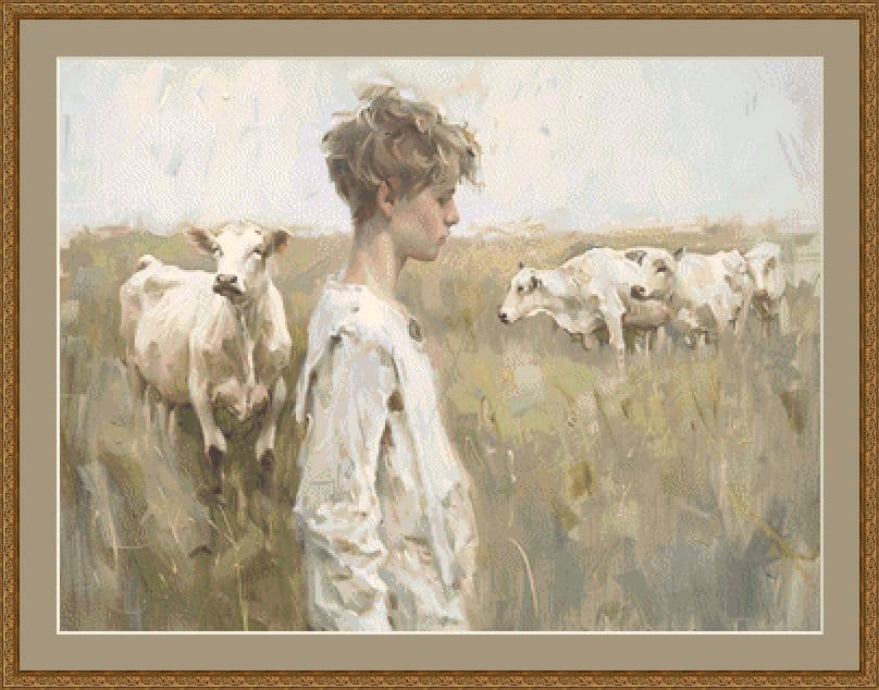 Grazers Cross Stitch Design